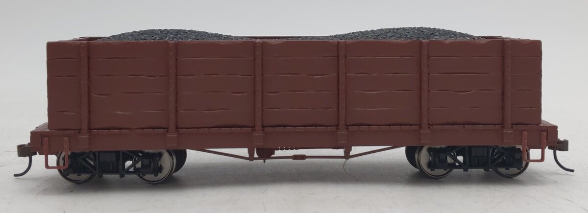 Bachmann 27899 On30 Painted & Unlettered High Side Gondola w/Load (brown) NIB