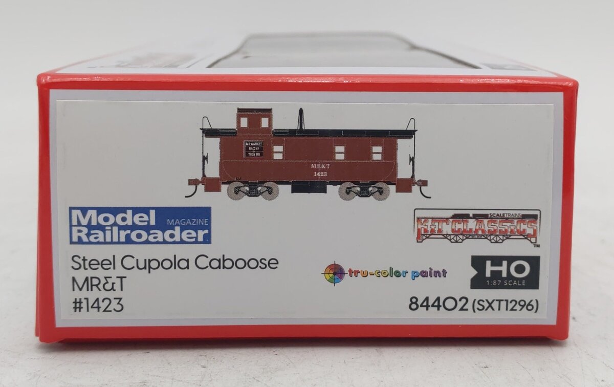 Scale Trains SXT1296 HO MR&T Steel Cupola Caboose #1423 Kit NIB