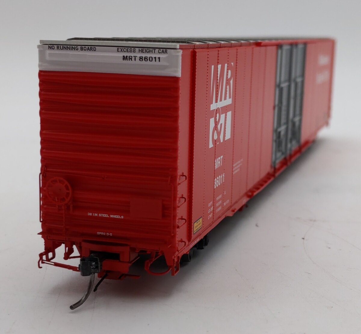 Tangent HO Scale Greenville Steel Car CO 66' (MR&T Red Repaint 25070-02) LN/Box