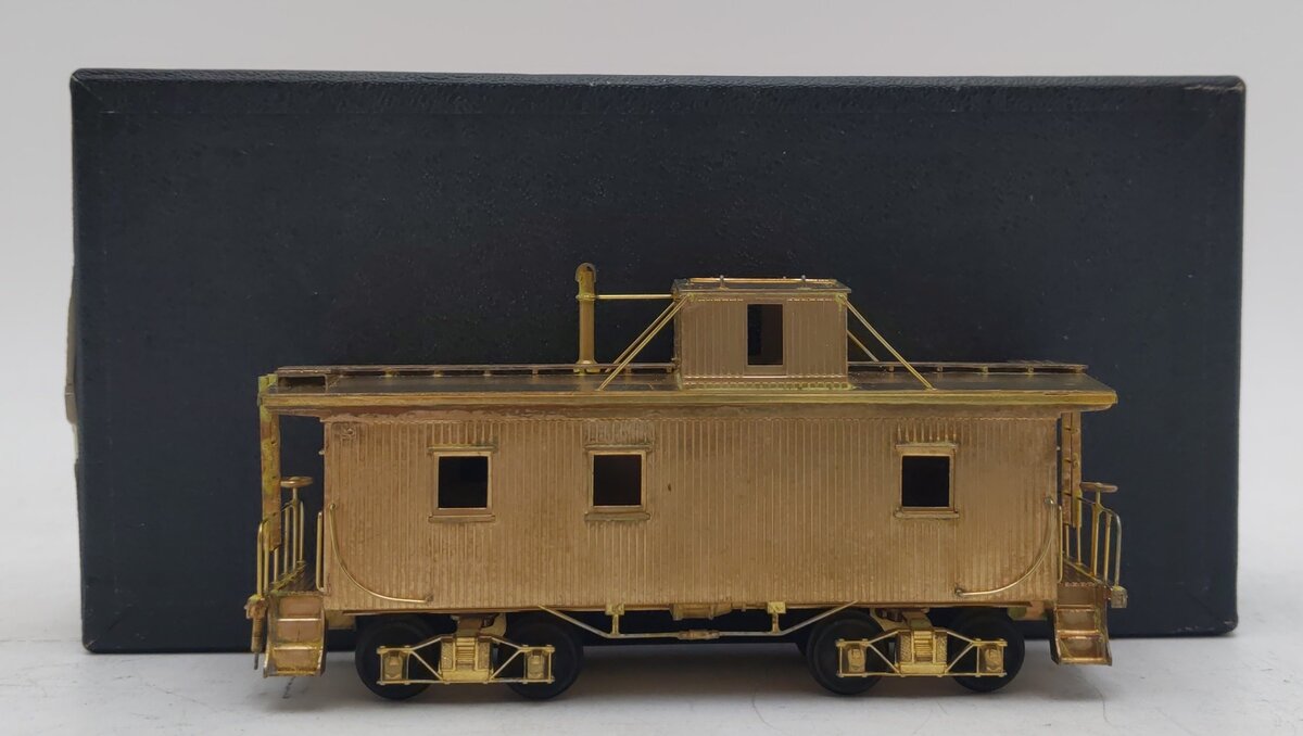 Nickel Plate Products HO Scale BRASS SOO Line Caboose - Unpainted EX/Box