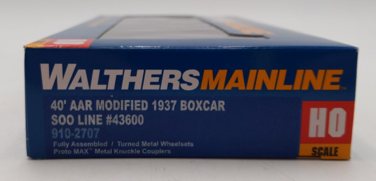 Walthers 910-2707 HO Soo Line 40' AAR Modified 1937 Boxcar #43600 LN/Box