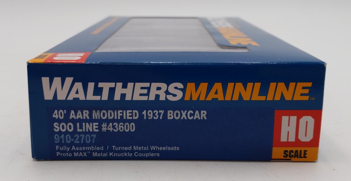 Walthers 910-2707 HO Soo Line 40' AAR Modified 1937 Boxcar #43600 LN/Box