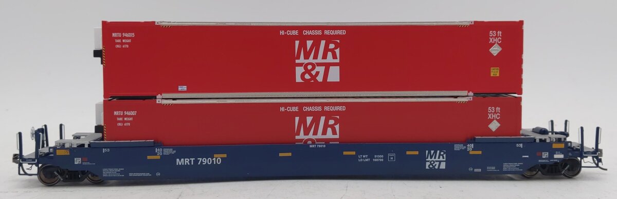 Rapido Trains 401065A HO Scale MRT Gunderson Husky-Stack Car #79010 NIB