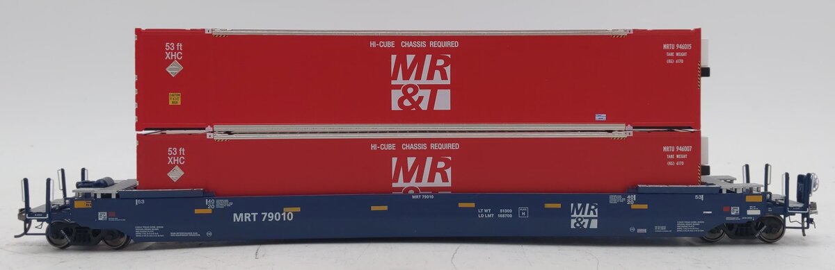 Rapido Trains 401065A HO Scale MRT Gunderson Husky-Stack Car #79010 NIB
