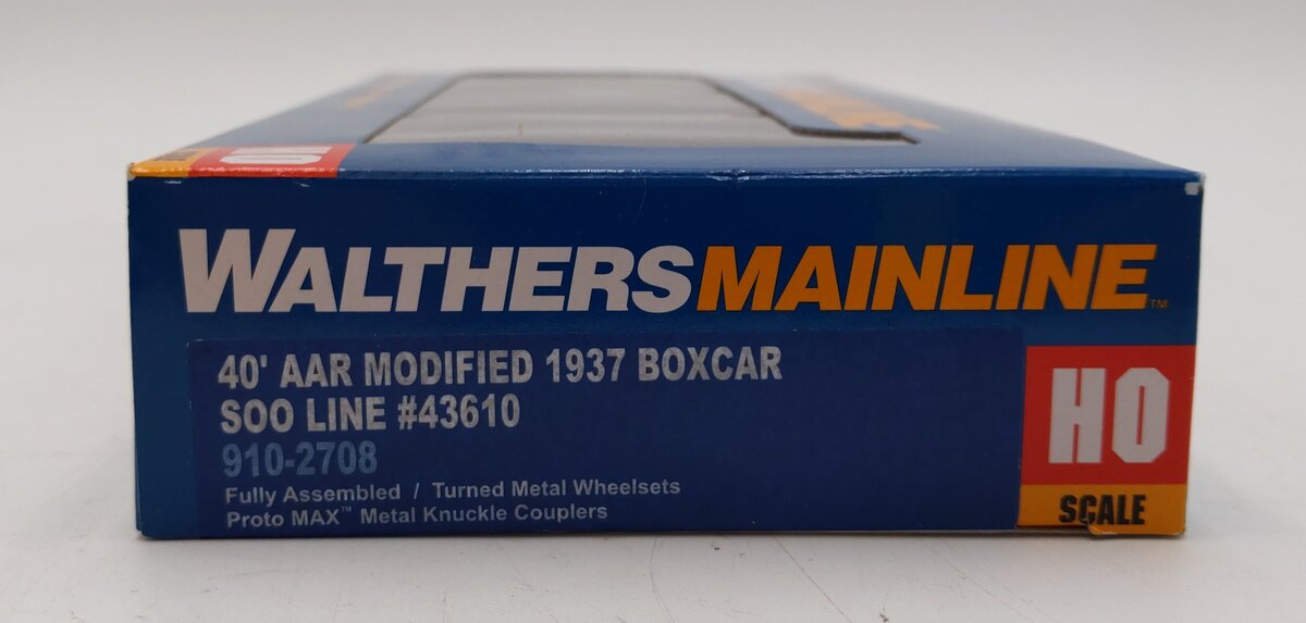 Walthers 910-2708 HO Soo Line 40' AAR Modified 1937 Boxcar #43610 LN/Box