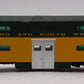 Walthers 920-15528 HO CNW PS Bi-Level Commuter Cab Car with Decals LN/Box