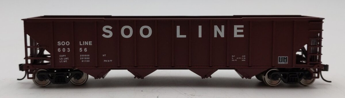 Walthers 910-1973 HO Soo Line 50' 100-Ton 4-Bay Hopper #60356 LN/Box