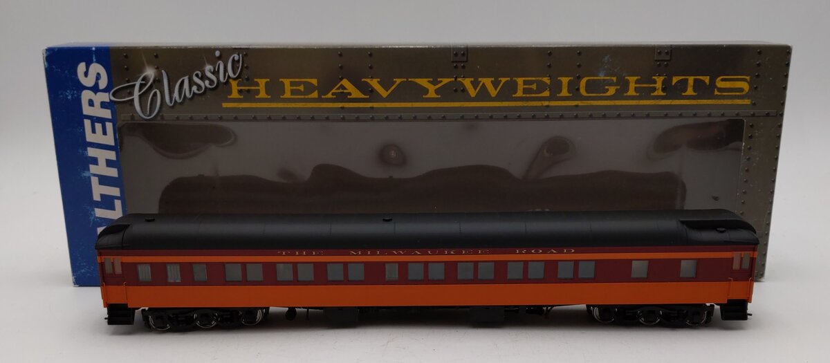 Walthers 932-10062 HO Milwaukee Road 8-1-2 Pullman Heavyweight Passenger Car LN/Box