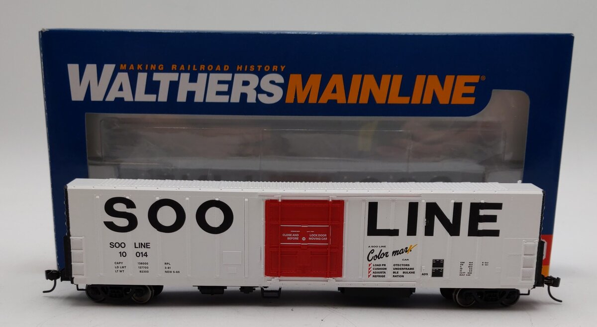 Walthers 910-3992 HO Soo Line 57' Mechanical Reefer Ready to Run #10014 LN/Box