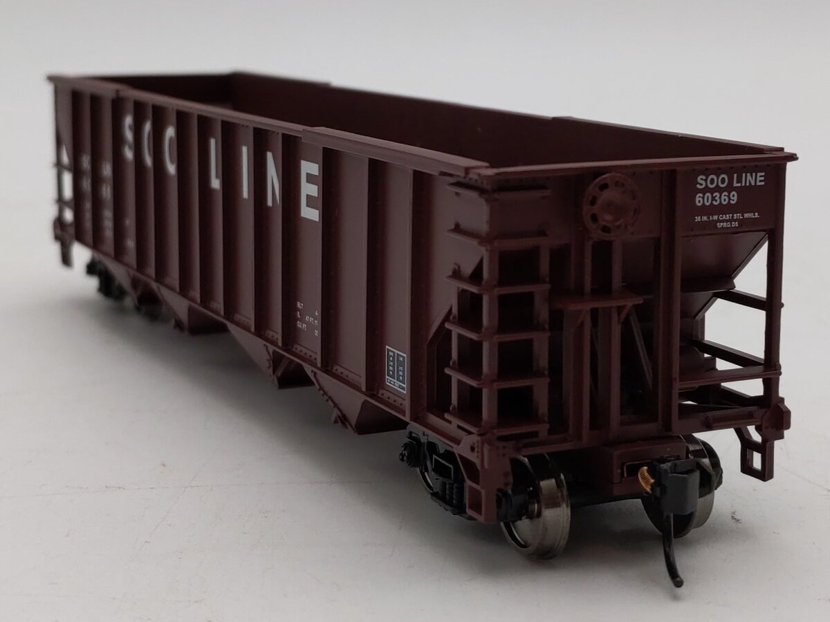 Walthers 910-1974 HO Soo Line 50' 100-Ton 4-Bay Hopper #60369 LN/Box