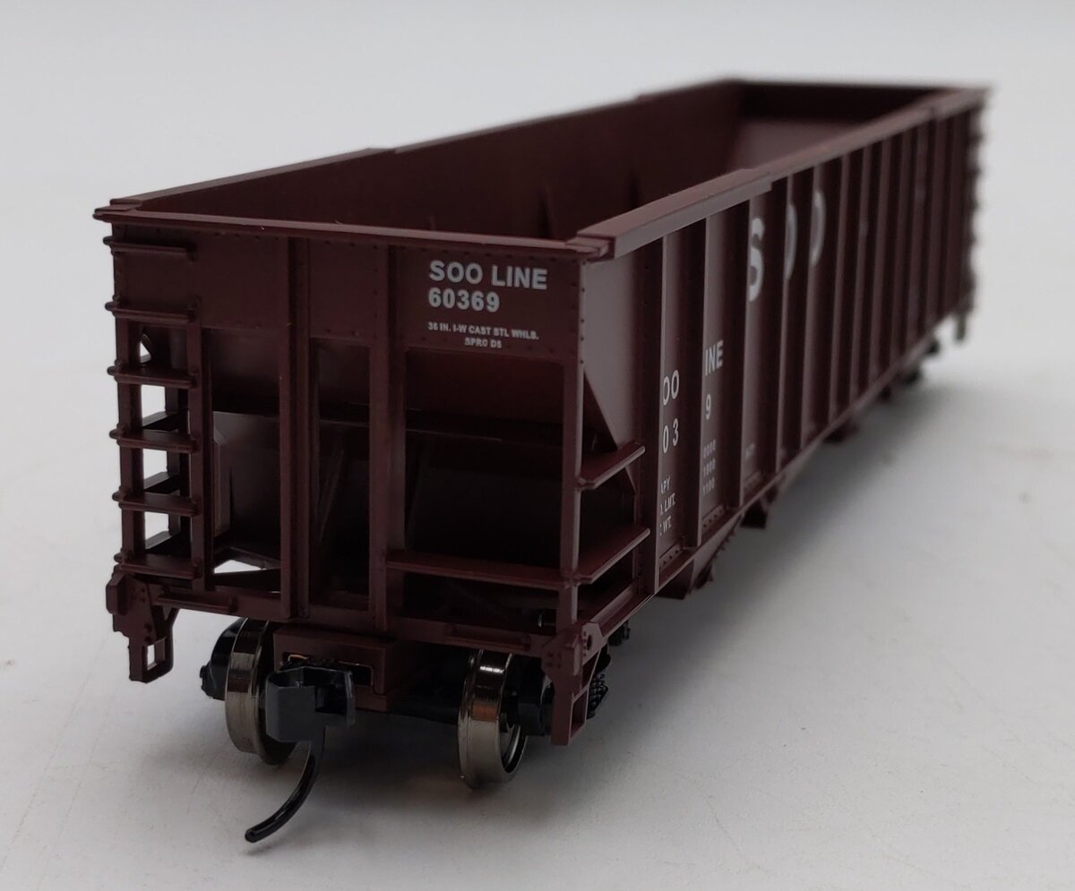 Walthers 910-1974 HO Soo Line 50' 100-Ton 4-Bay Hopper #60369 LN/Box