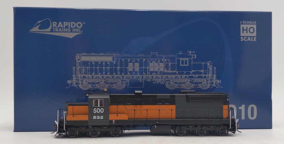Rapido Trains 50634 HO Scale SOO Line EMD SD10 Diesel Loco #532 w/DCC&Sounds NIB
