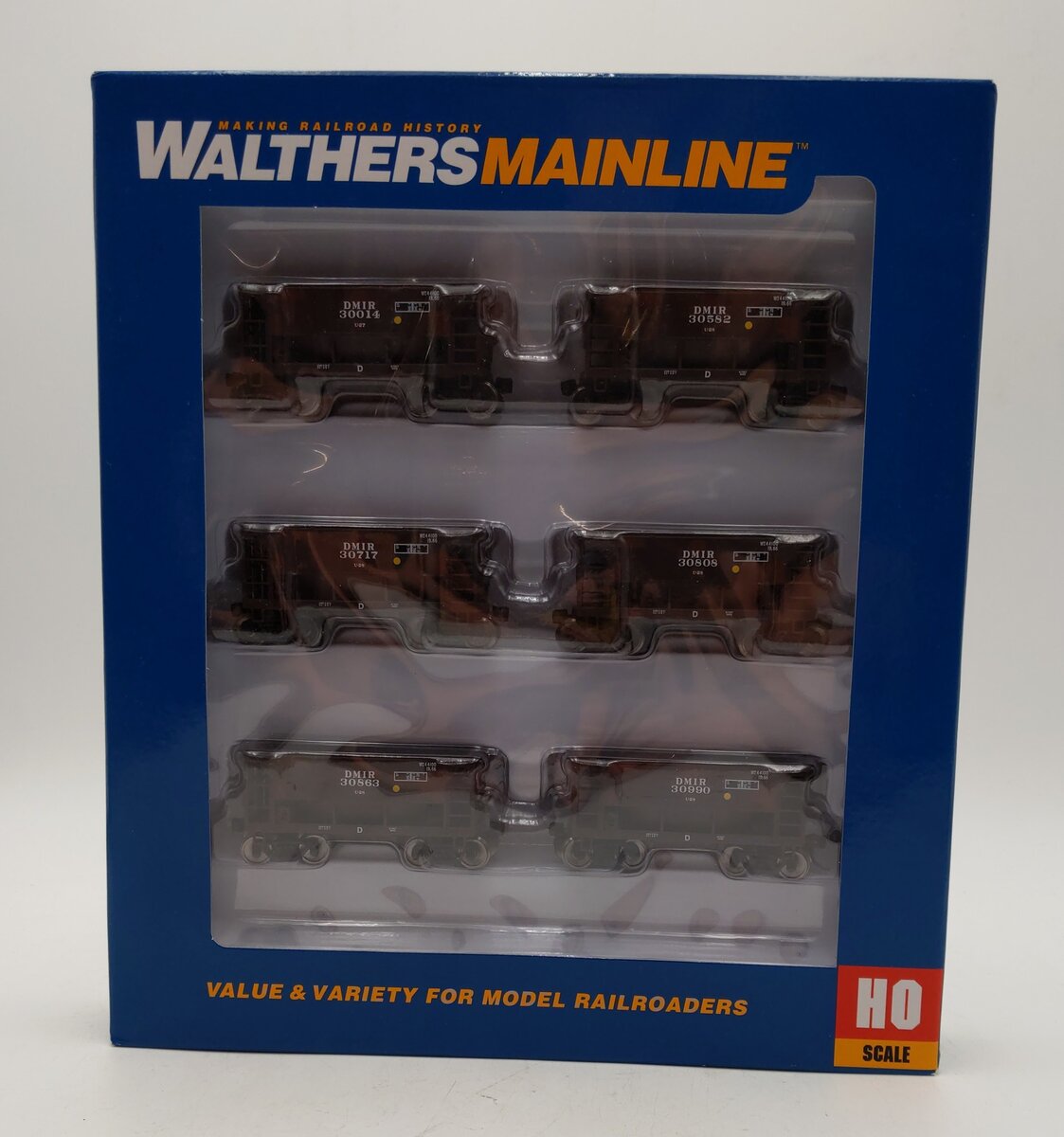 Walthers 910-58015 HO DM&IR 24' Minnesota Ore Car #1 (Set of 6) MT/Box