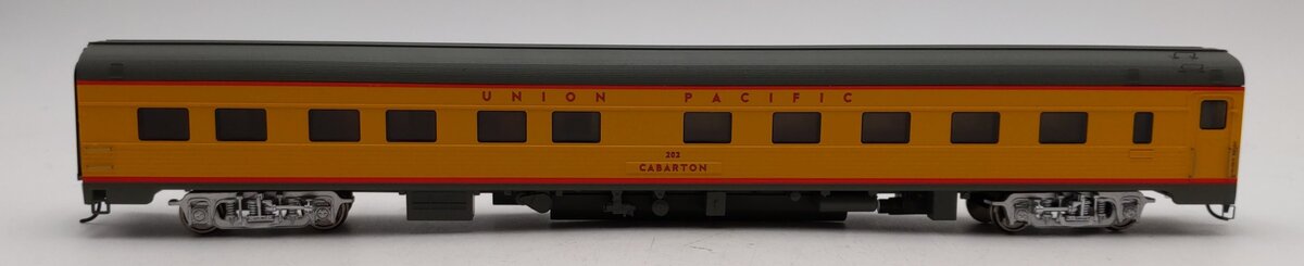 Walthers 920-14104 HO Union Pacific Cabarton Early Lighted 85' Budd 10-6 Sleeper LN/Box