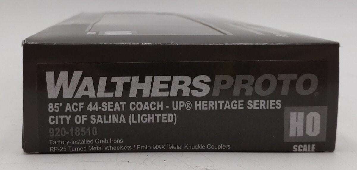 Walthers 920-18510 HO UP City of Salina Early Lighted 85' ACF 44-Seat Coach LN/Box
