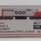 Scale Trains HO Scale SXT38835 SOO Line EMD SD40-2 #6611 w/DCC&Sound NIB