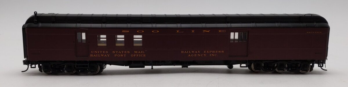 Walthers 920-17407 HO Soo Line 70' Heavyweight Railway Post Office Baggage Car LN/Box