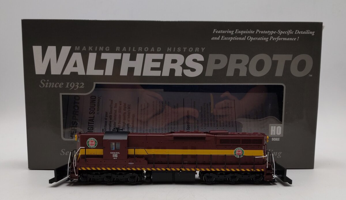 Walthers 920-41619 HO Duluth, Missabe & Iron Range EMD SD9 #116 EX/Box