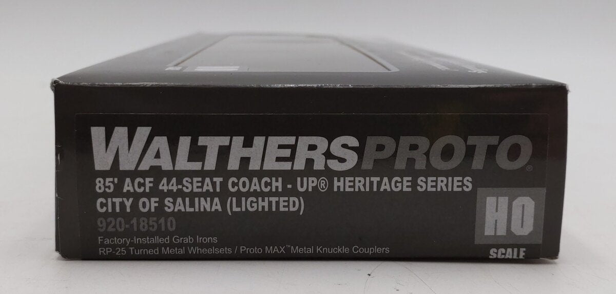 Walthers 920-18510 HO UP City of Salina Early Lighted 85' ACF 44-Seat Coach LN/Box