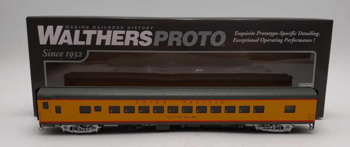 Walthers 920-18510 HO UP City of Salina Early Lighted 85' ACF 44-Seat Coach LN/Box