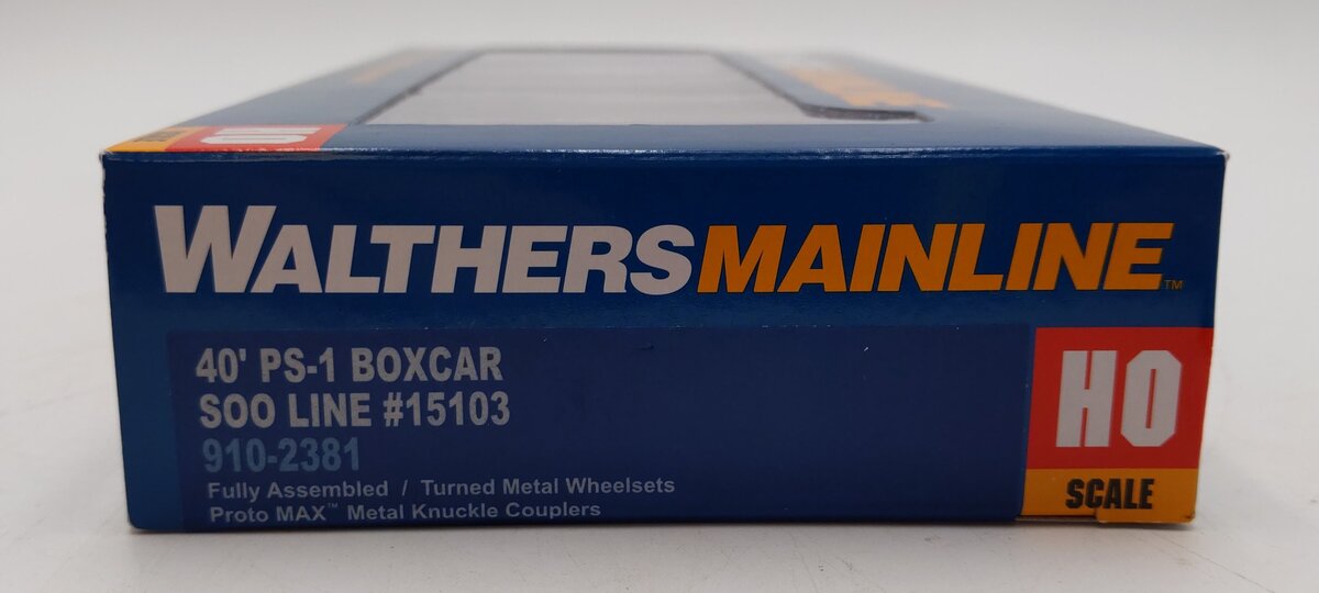 Walthers 910-2381 HO Soo Line 40' PS-1 Boxcar #15103 LN/Box