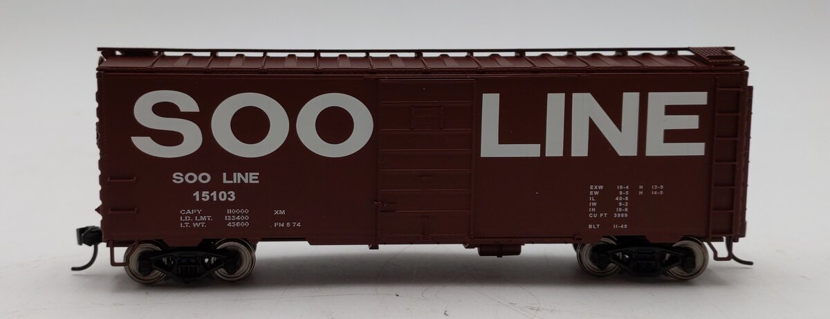 Walthers 910-2381 HO Soo Line 40' PS-1 Boxcar #15103 LN/Box