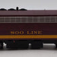 Walthers 920-42522 HO SOO Line FP7 Diesel Locomotive with Sound & DCC #502A LN/Box