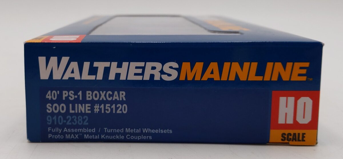 Walthers 910-2382 HO Soo Line 40' PS-1 Boxcar #15120 LN/Box