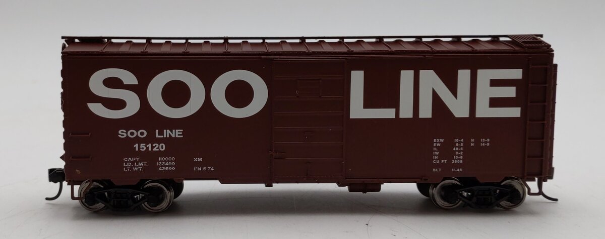 Walthers 910-2382 HO Soo Line 40' PS-1 Boxcar #15120 LN/Box