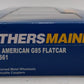 Walthers HO Scale 910-5494 General American G85 Flatcar SOO Line #5661 LN/Box