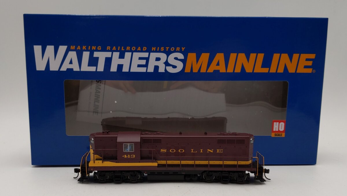 Walthers 910-20501 HO SOO EMD GP9 Diesel Locomotive Ph. II w/ Sound & DCC #413 LN/Box