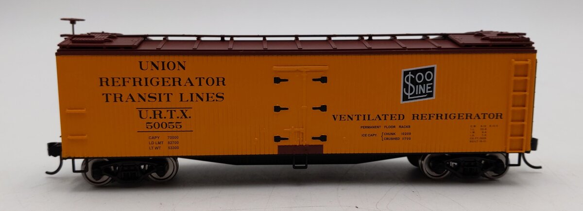 Walthers 910-41242 HO Soo Line 40' Early Reefer Ready To Run #50055 LN/Box