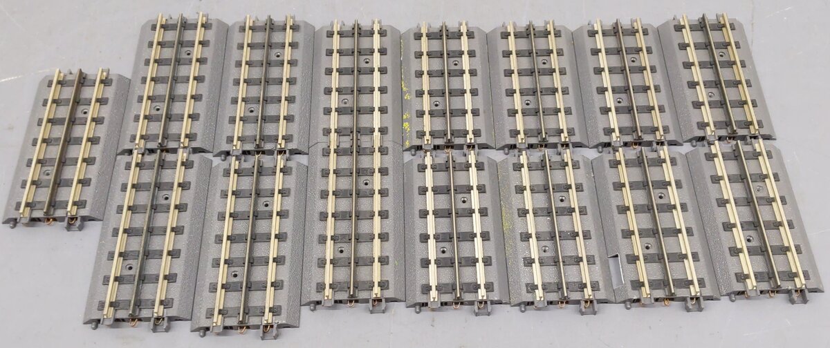 MTH O Gauge Assorted Real Trax Sections 40-1012, 40-1016 [15] VG