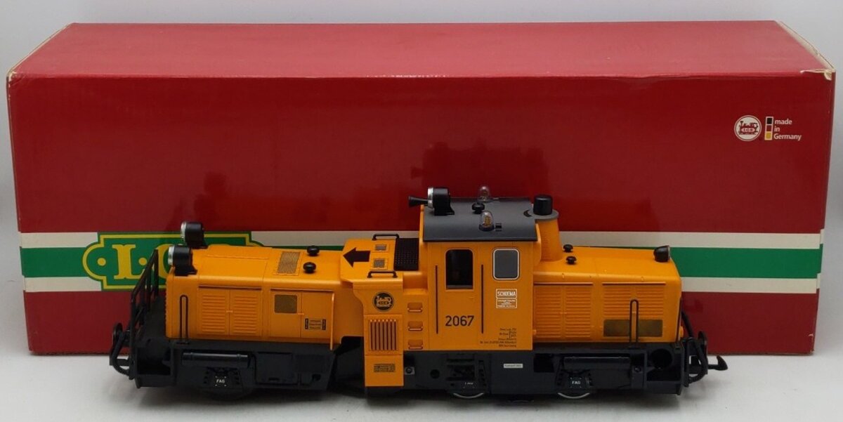 LGB 20670 G Scale Track Cleaning Diesel Locomotive #2067 EX/Box