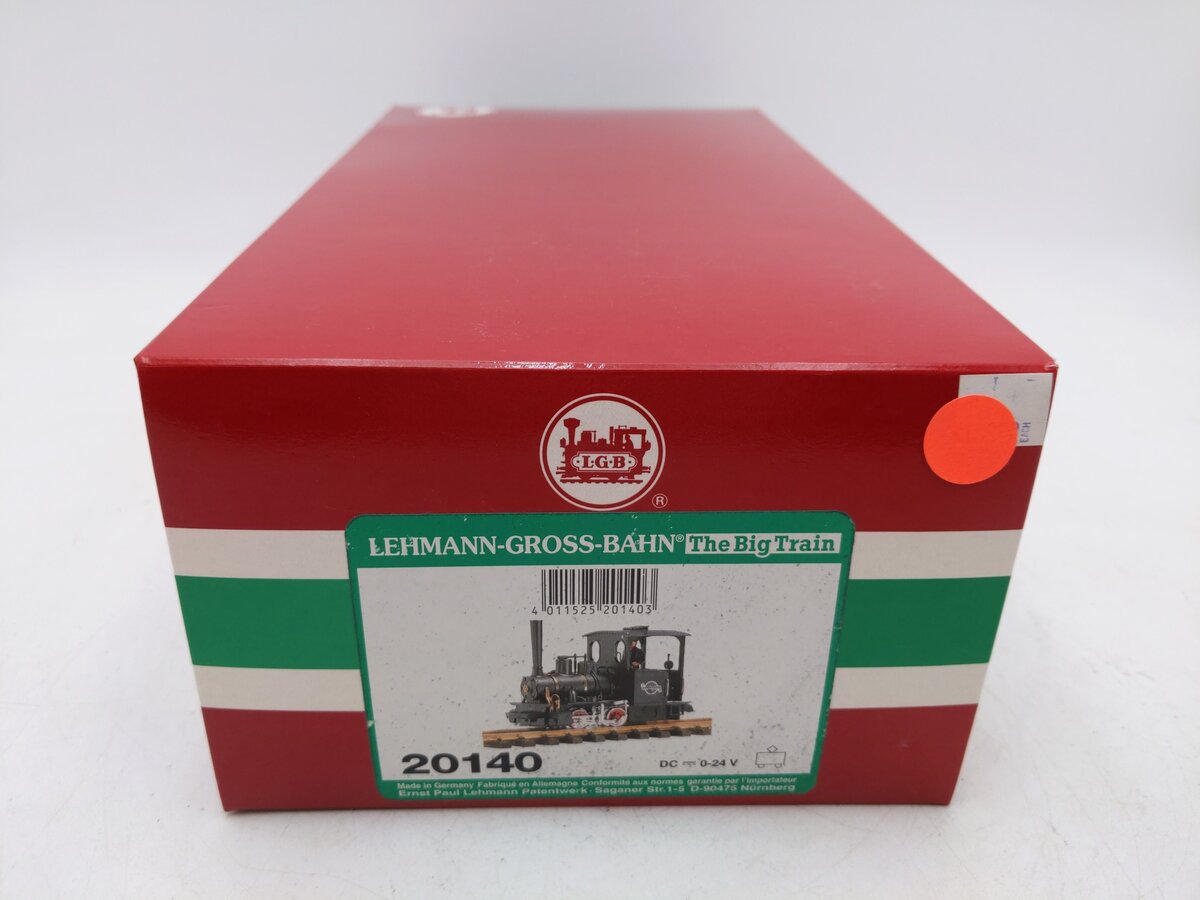 LGB 20140 G Scale Orenstein & Koppel Field Railway Steam Locomotive #1411 EX/Box