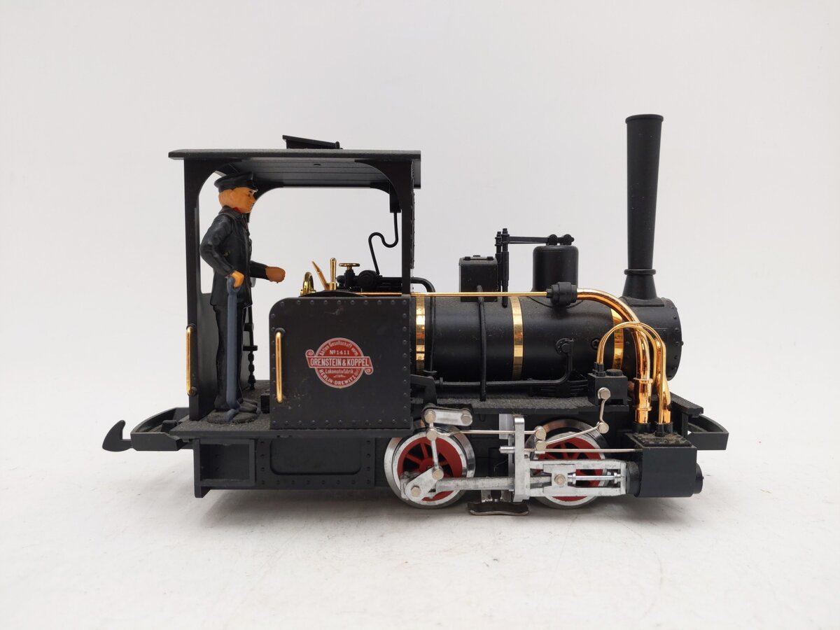 LGB 20140 G Scale Orenstein & Koppel Field Railway Steam Locomotive #1411 EX/Box