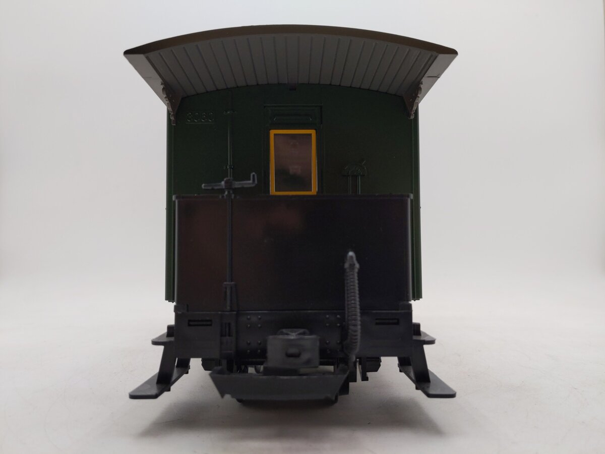 LGB 3060 G Scale Green 8-Wheel Passenger Car (No Lights) EX/Box