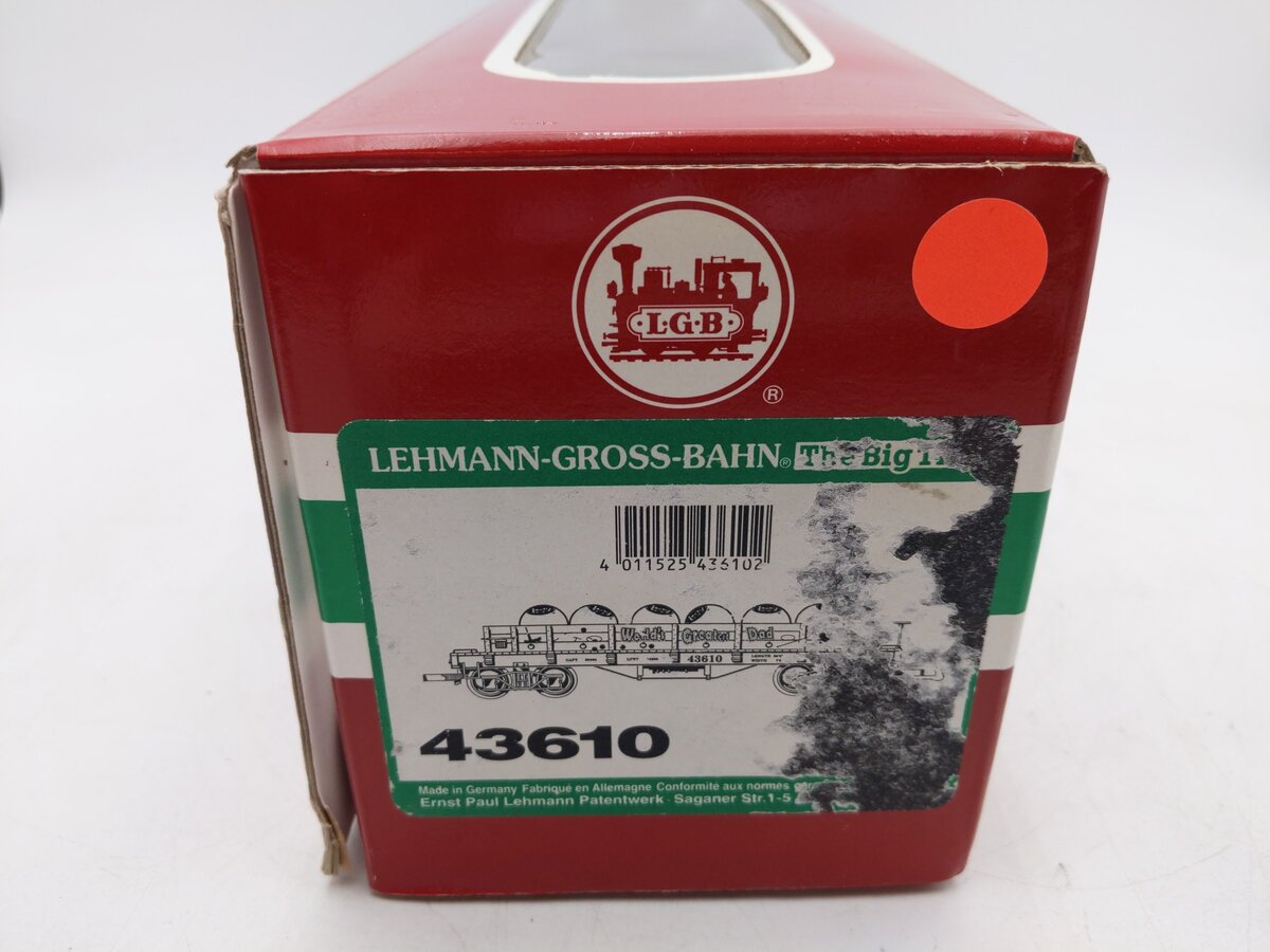 LGB 43610 Worlds Greatest Dad Gondola w/Golf Balls EX/Box