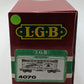 LGB 4070 G Scale Budweiser Woodside Reefer Car #4070 VG/Box