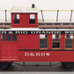 LGB 4075 G Scale Denver & Rio Grande Western Deluxe Drovers Caboose EX/Box