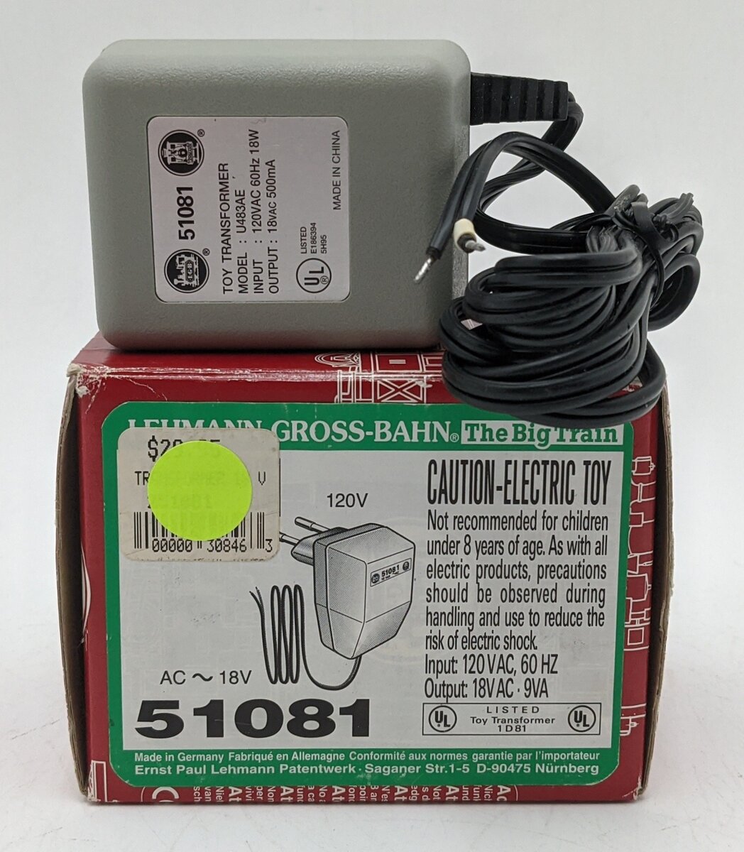 LGB 51081 120 Volt Plug LN/Box
