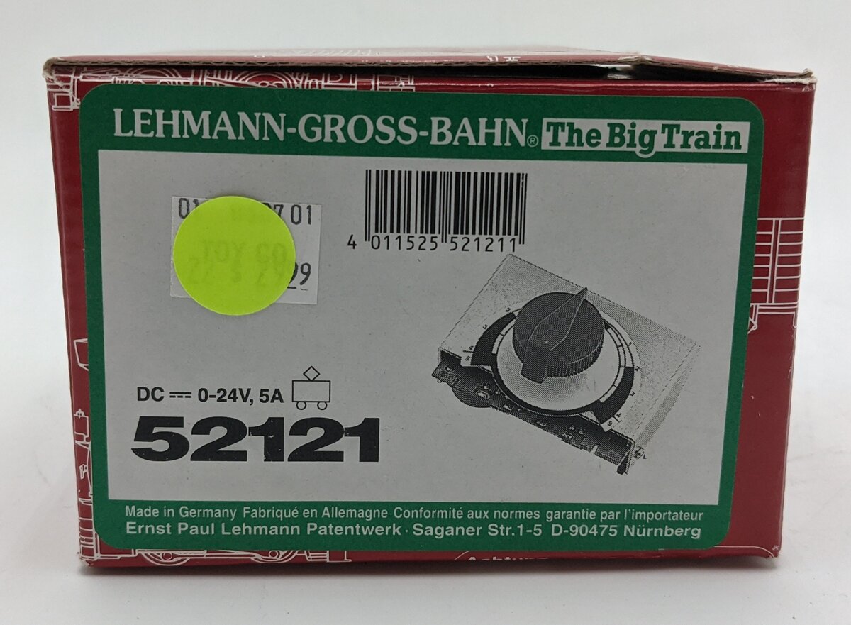 LGB 52121 Loco Control /Control Panel EX/Box