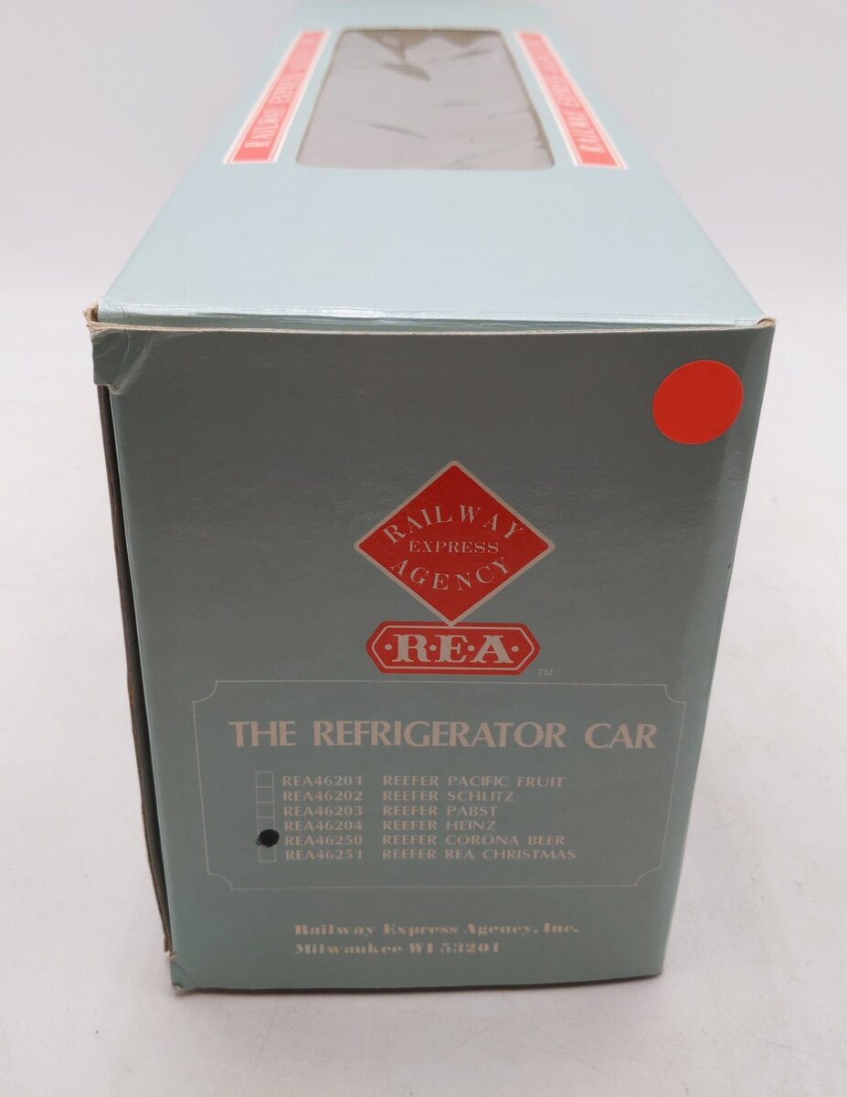 Aristo-Craft 46250 G Scale Corona Refrigerator Car #46520 EX/Box