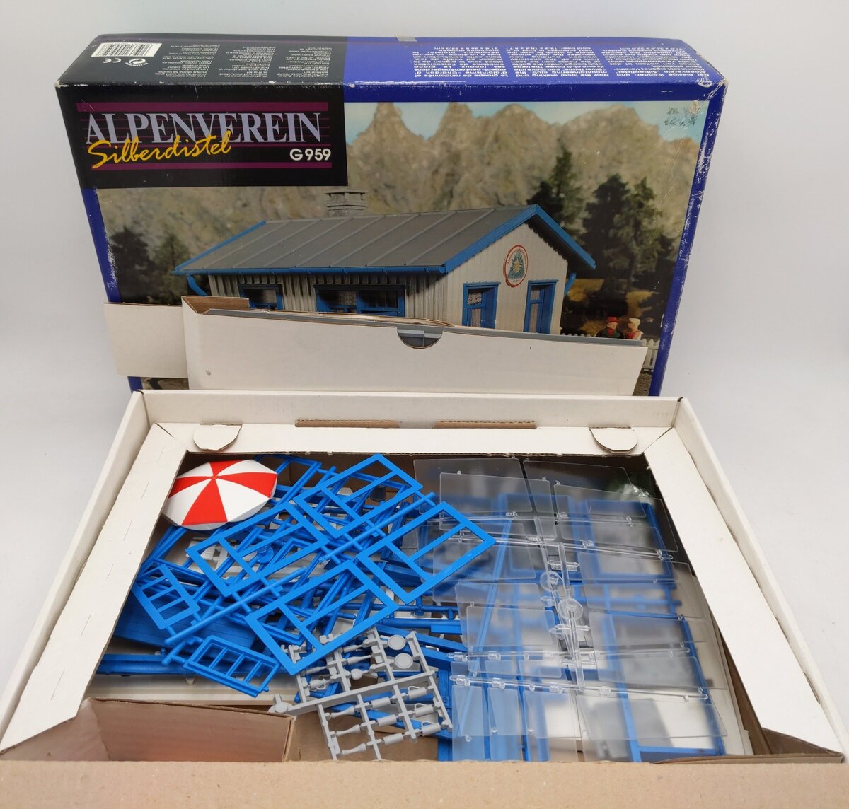 Pola 959 G Scale Silver Thistle Mountaineering Club Kit EX/Box