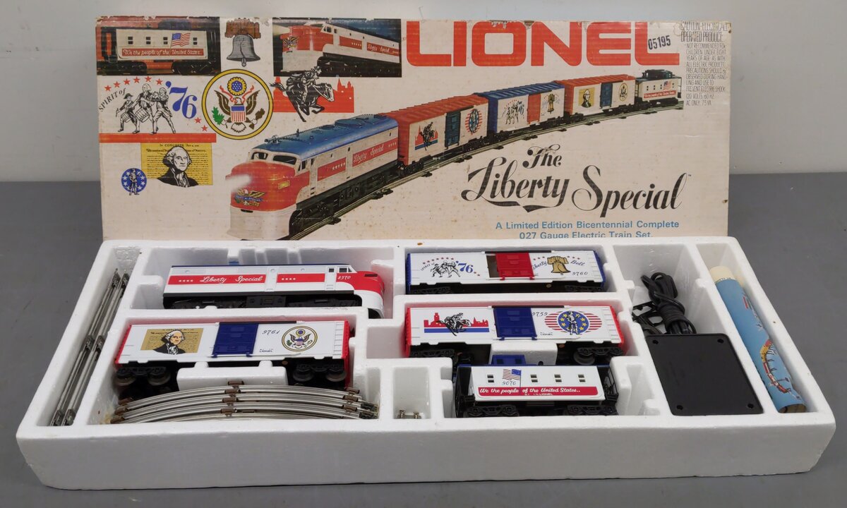 Lionel 6-1577 O Gauge The Liberty Special Bicentennial Set EX/Box