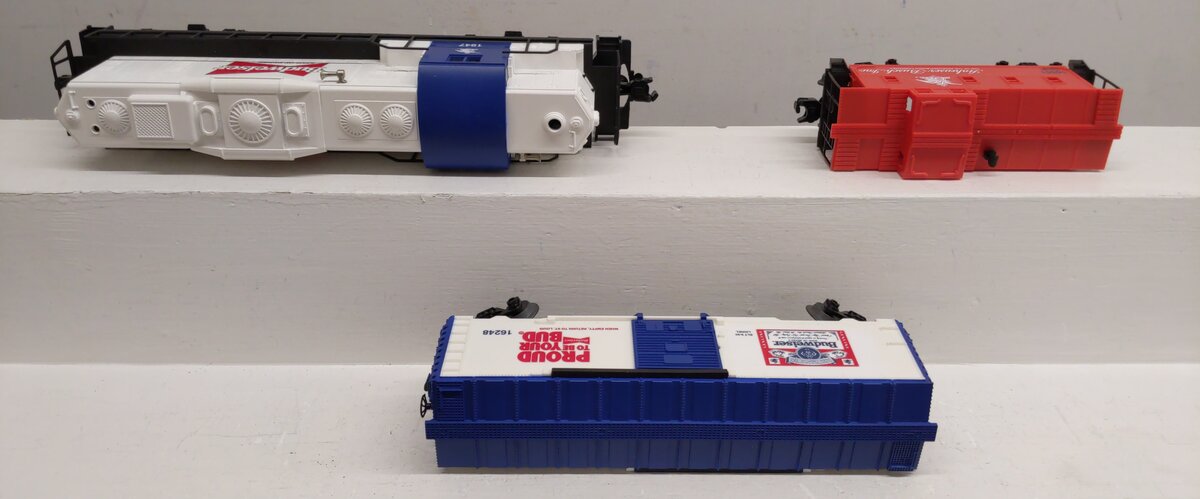Lionel 6-11810 O Gauge Anheuser Busch Promotional Diesel Freight Train Set EX/Box