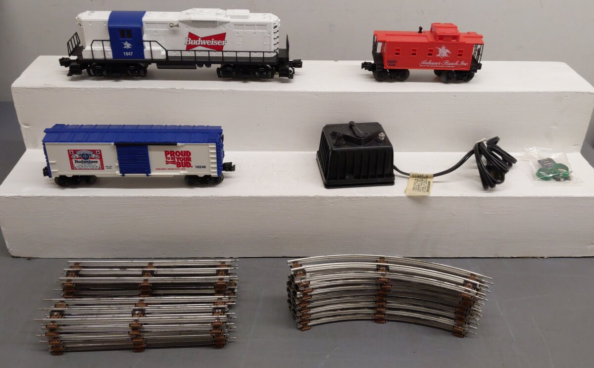 Lionel 6-11810 O Gauge Anheuser Busch Promotional Diesel Freight Train Set EX/Box