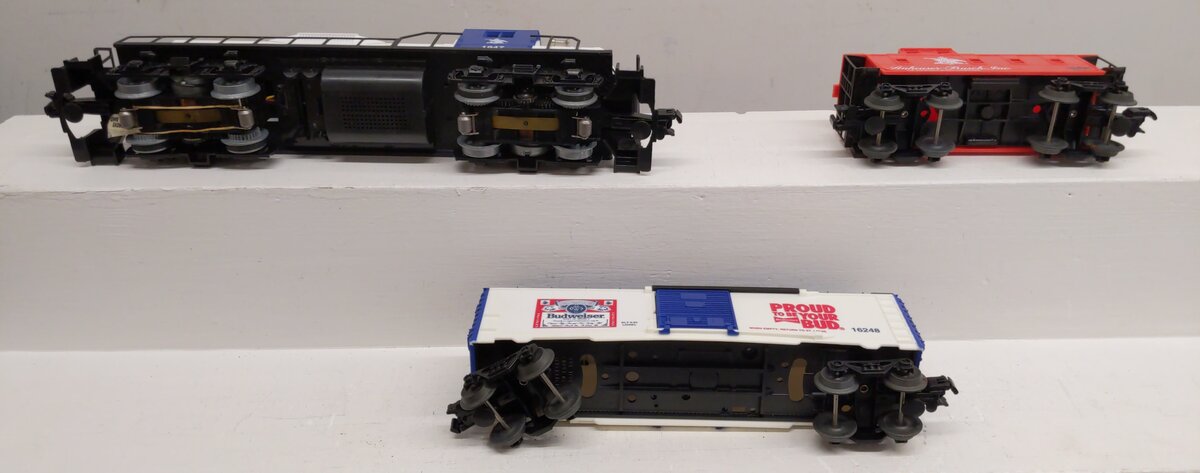 Lionel 6-11810 O Gauge Anheuser Busch Promotional Diesel Freight Train Set EX/Box