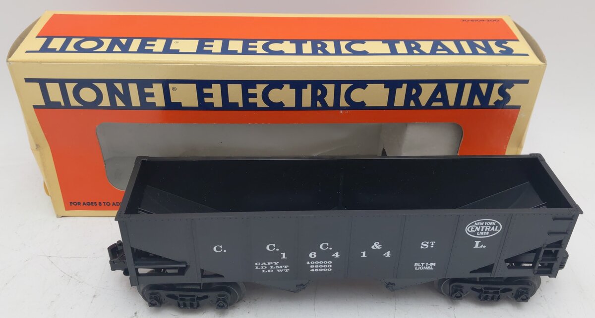 Lionel 6-16414 O Gauge Cleveland Cincinnati Chicago & St. Louis 2-Bay Hopper Car LN/Box