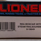 Lionel 6-16649 O Gauge REA Boxcar #16649 with Steam Railsounds/Box